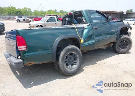 2001 Dodge Dakota Slt/Sport из США, поврежденный, VIN 1B7GG26N11S149189